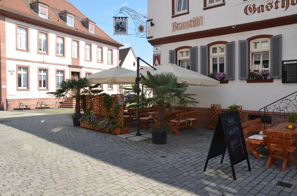 Hotel Schwartzer Loewe Бабенхаузен Экстерьер фото