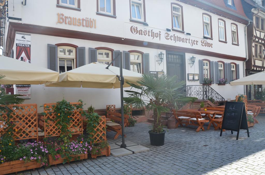 Hotel Schwartzer Loewe Бабенхаузен Экстерьер фото